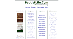 Desktop Screenshot of baptistlife.com